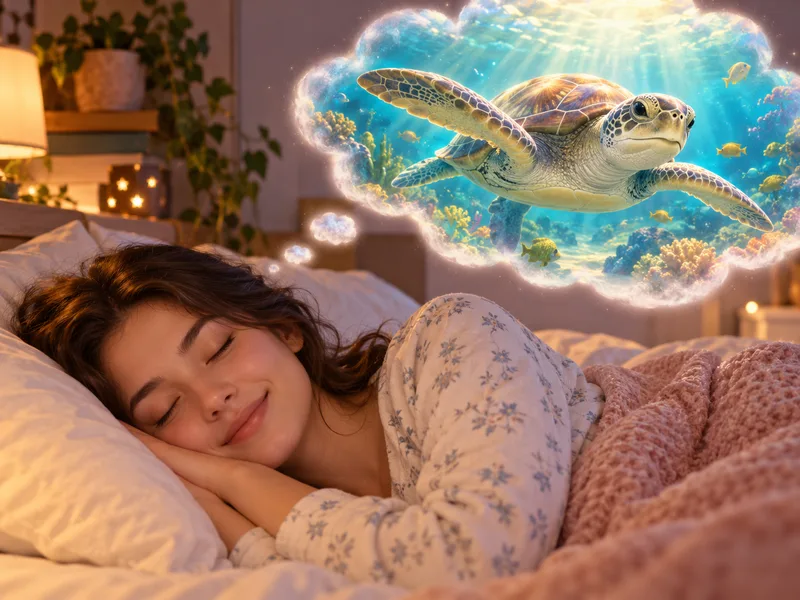 Giấc mơ về rùa có thể phản ánh nhu cầu an toàn và sống chậm lại